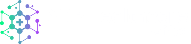 XRP Healthcare Africa logo white horizontal