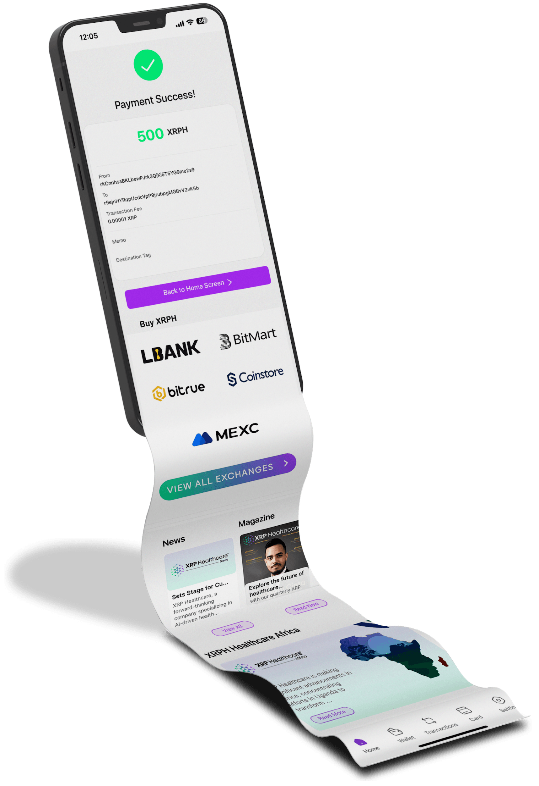 The XRPH Wallet available to download