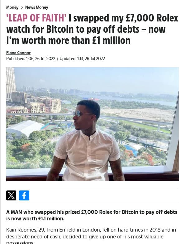 Kain Roomes is featured in The Sun