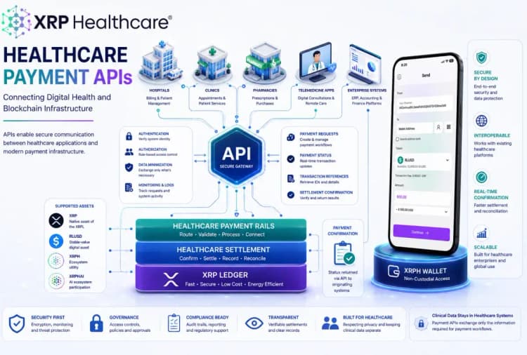 Healthcare Payment APIs: How Application Programming Interfaces Connect Digital Health and Blockchain Infrastructure