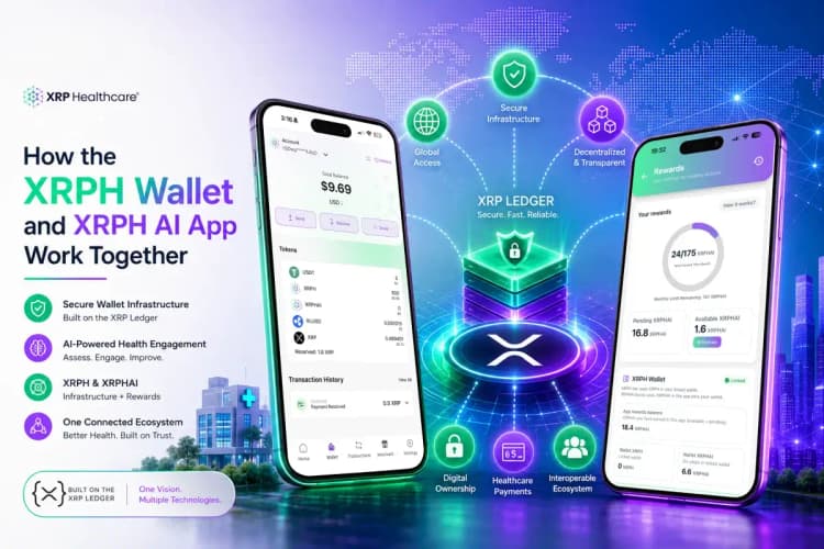 Wie das XRPH Wallet und die XRPH AI App zusammenarbeiten