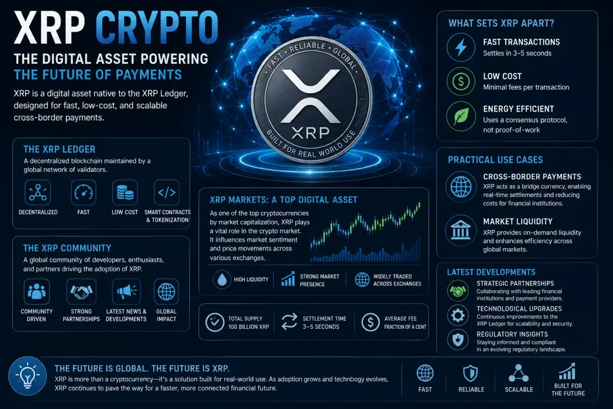 XRP Crypto: The Ultimate Guide to XRP Price USD, Usage, and More