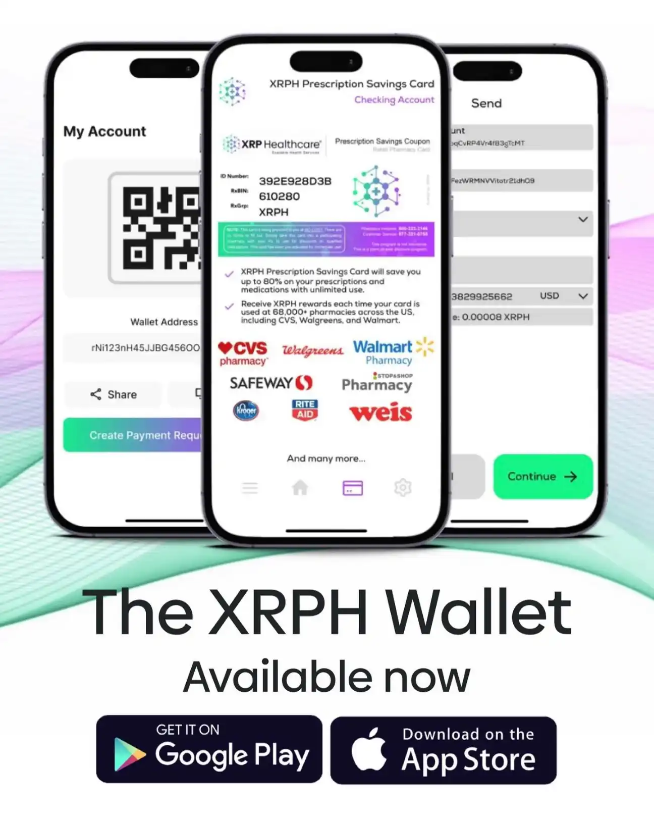 XRP Healthcare Launches XRPH Token Staking Feature on Our Decentralized Wallet and App!