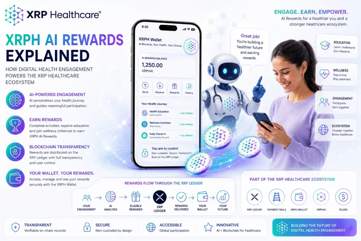 XRPH AI Rewards erklärt: Wie digitales Gesundheitsengagement das XRP Healthcare-Ökosystem unterstützt