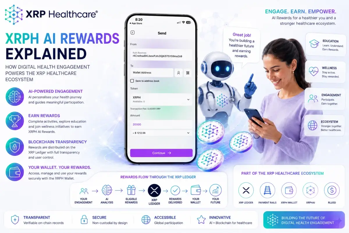 XRPH AI Rewards Explained: How Digital Health Engagement Powers the XRP Healthcare Ecosystem