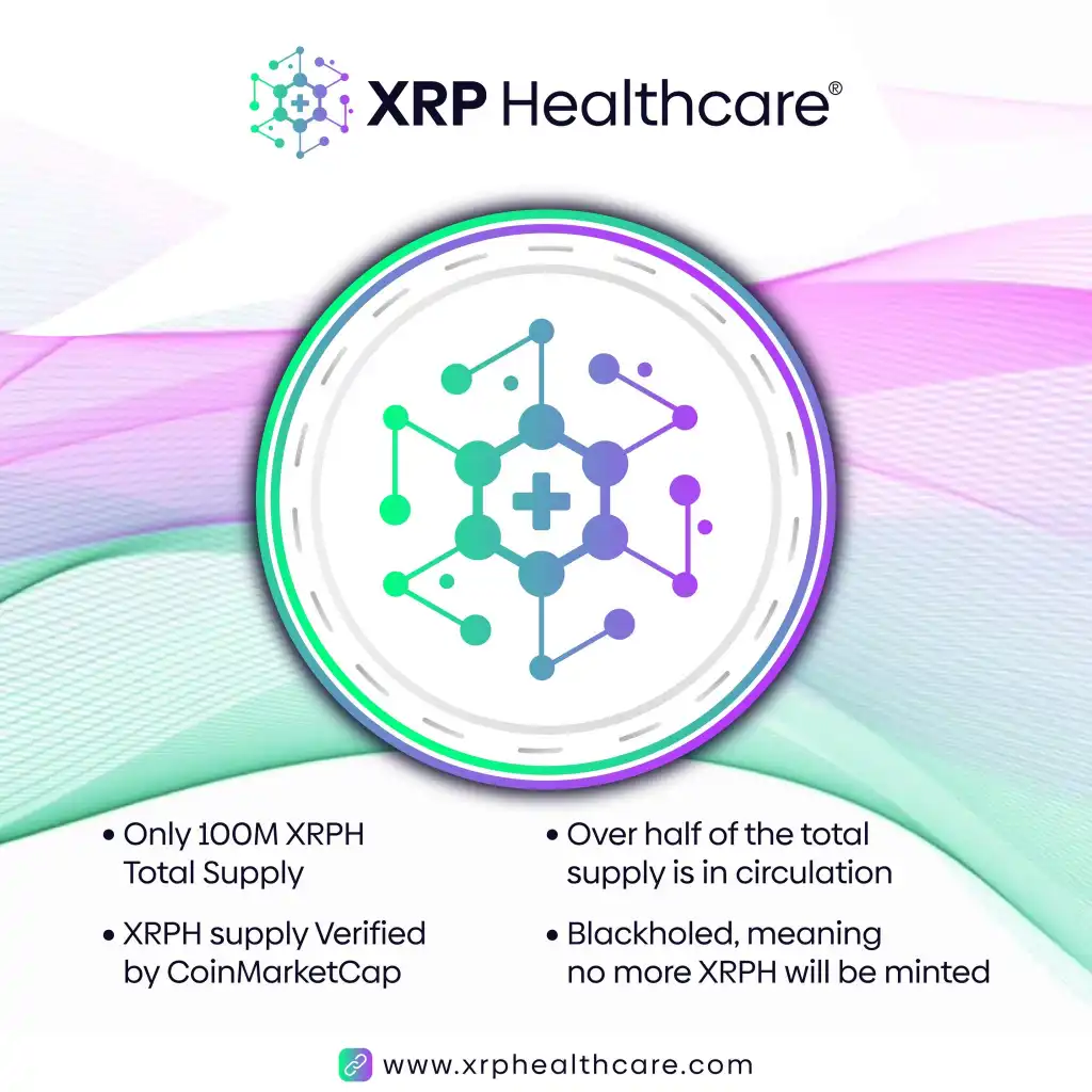 XRP Healthcare $XRPH Circulating Supply Verified on CoinMarketCap