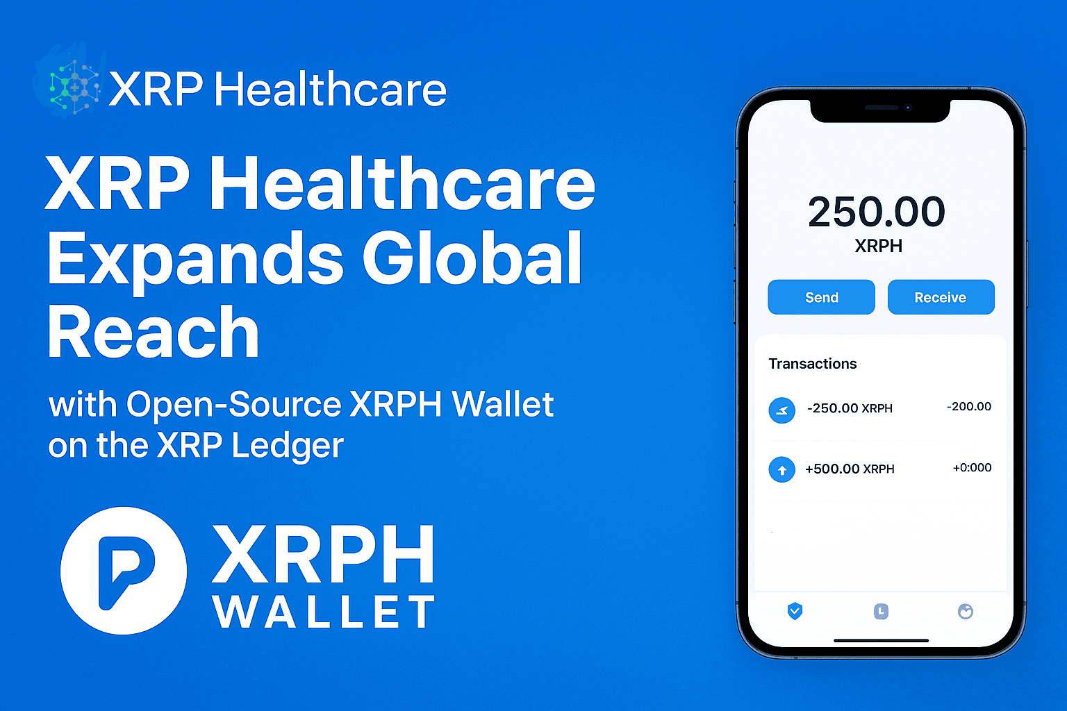 XRP Healthcare LLC Expands Global Reach with Open-Source XRPH Wallet