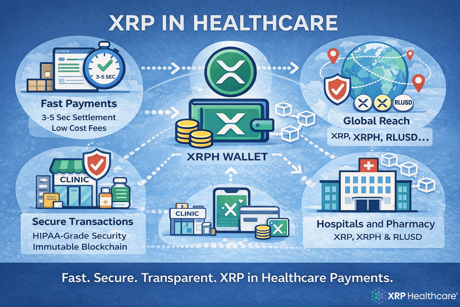 XRP in Healthcare: Faster, Secure Blockchain Payments & Settlement