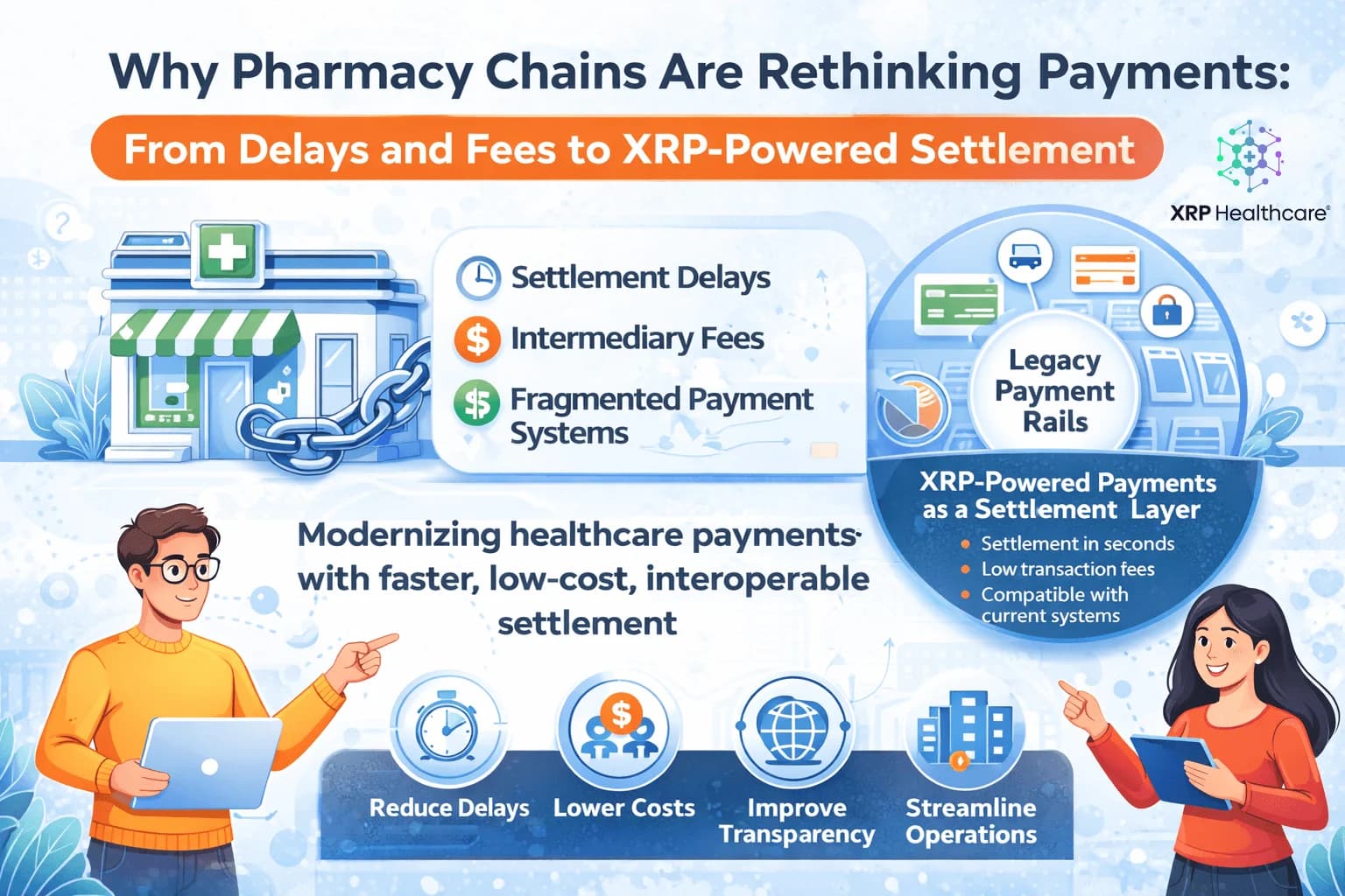 Why Pharmacy Chains Are Rethinking Payments: From Delays and Fees to XRP-Powered Settlement