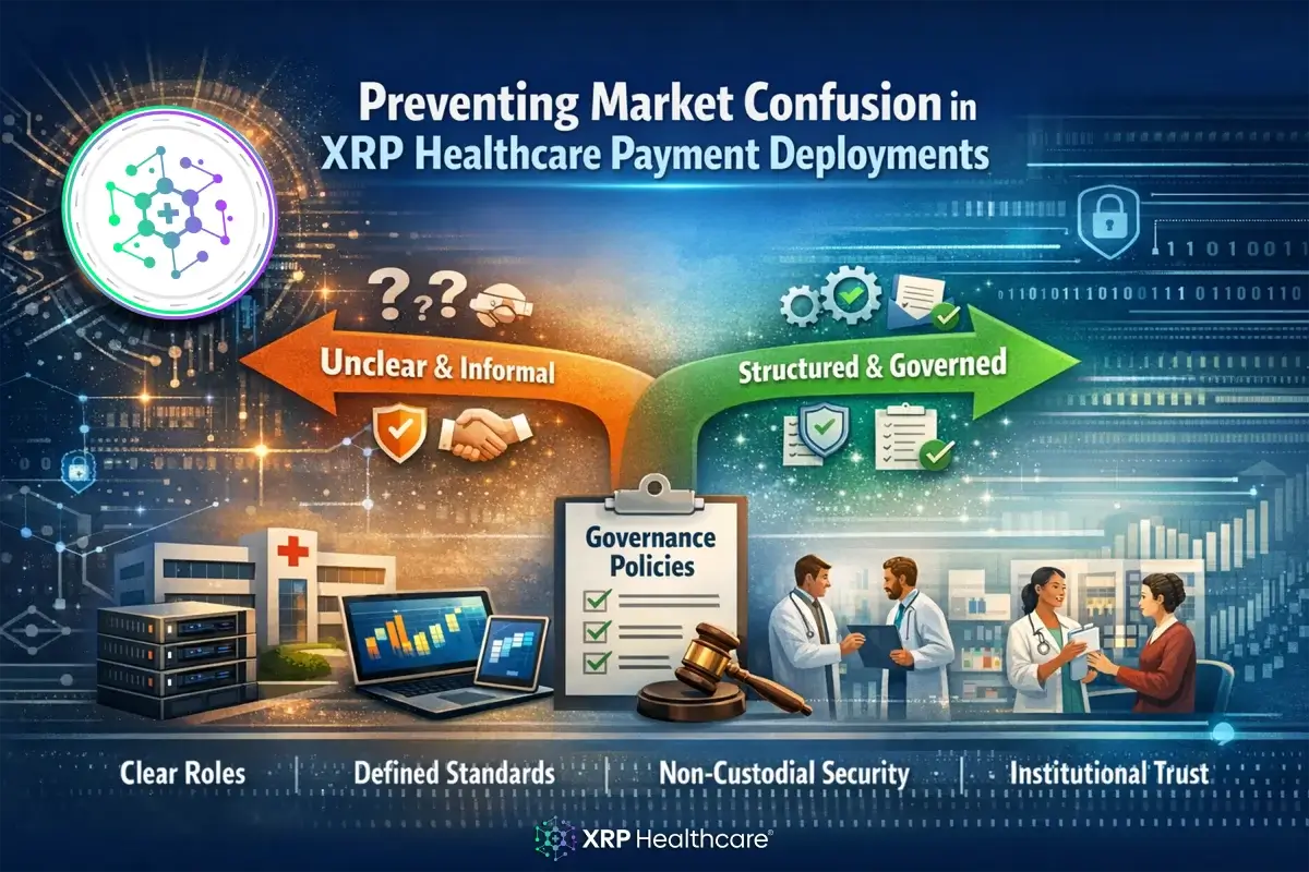 Preventing Market Confusion in XRP Healthcare Payment Deployments