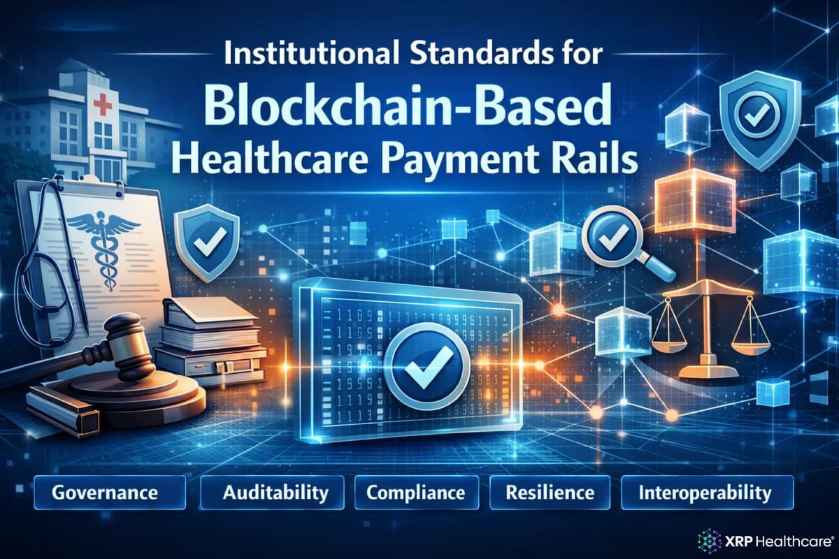 Institutional Standards for Blockchain-Based Healthcare Payment Rails